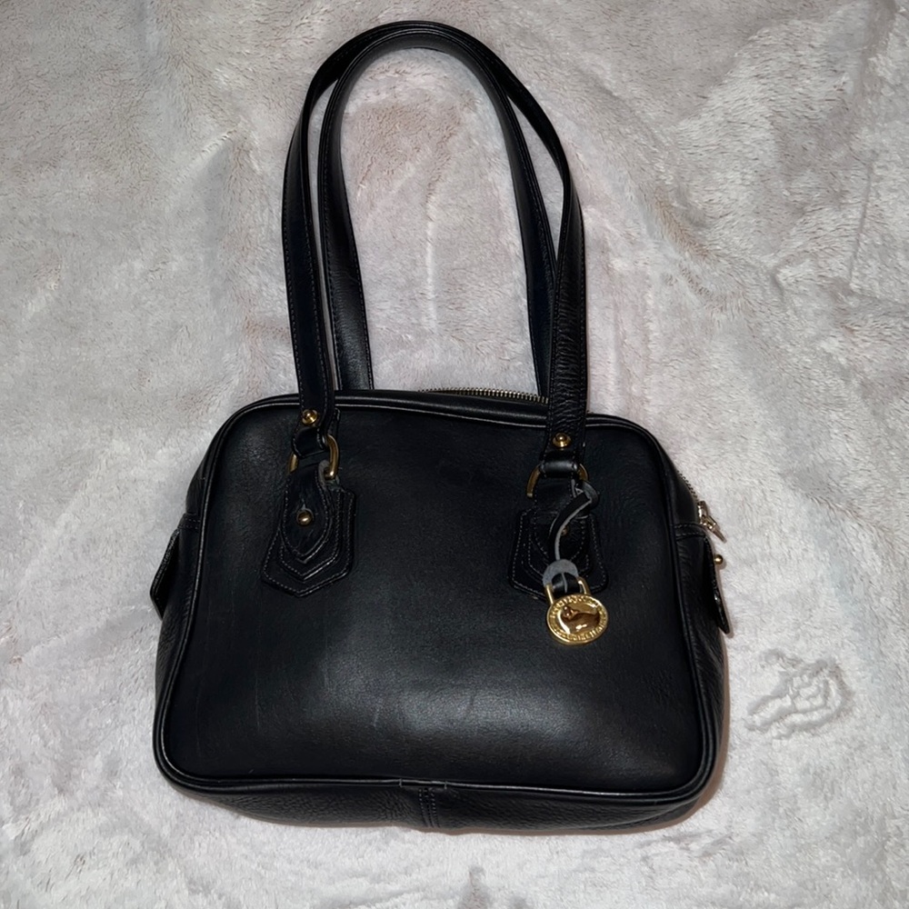 Vintage Dooney&Bourke all leather9x8x3 8” drop - Picture 2 of 15